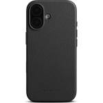 WOOLnut Калъф за iPhone 17 от Woolnut - Кожен - Черен (K-WN-IP17-C-3080-BK)