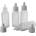 Shesto Modelcraft пластмасов контейнер 17ml с капачка (4бр)