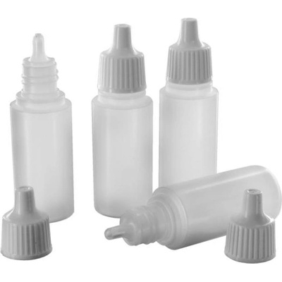 Shesto Modelcraft пластмасов контейнер 17ml с капачка (4бр)