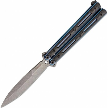 Kershaw LUCHA Balisong Butterfly Knife - CARBON FIBER K-5150CF