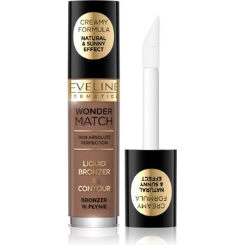Eveline Cosmetics Wonder Match течен бронзант цвят 02 4.5ml