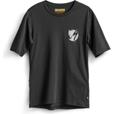 FJÄLLRÄVEN S/F Cotton Pocket T shirt W Black