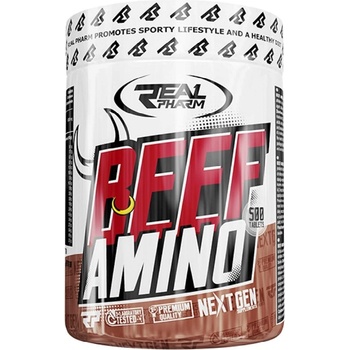 Image 1 of REAL PHARM Beef Amino, 500 Tablets
