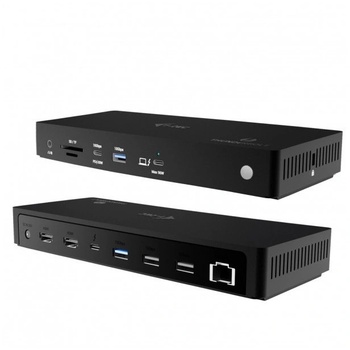 i-tec TB4TRIPLEDOCKPD докинг станция Жичен Thunderbolt 4 Черен (TB4TRIPLEDOCKPD) (TB4TRIPLEDOCKPD)