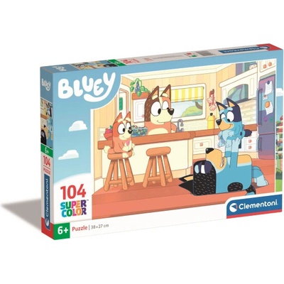 Clementoni Supercolor 104 Bluey