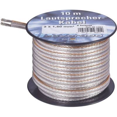AIV 23555L, 2 x 1.50 mm², strieborná, 10 m