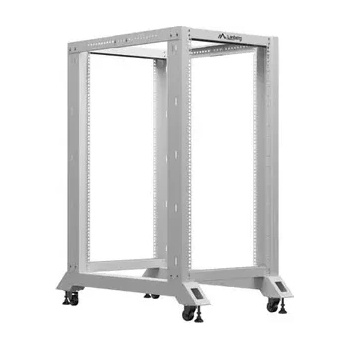Image 1 of Lanberg Комуникационен шкаф, Lanberg open rack 19" 22U 600x1000, grey (OR01-6022-S)