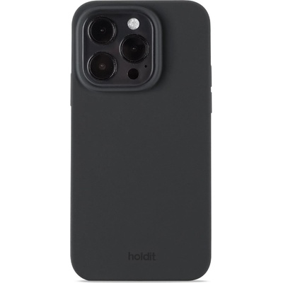 Holdit Гръб Holdit Silicone Case за iPhone 14 Pro - Черен