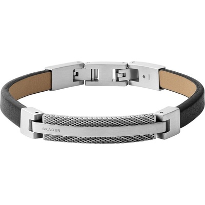 Skagen Kožený náramek pro muže Torben SKJM0208040