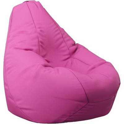 Pufrelax Калъф за пуф круша, 220л. , Nirvana Hobbit - Teteron Pink, (Не съдържа пълнеж), за открито