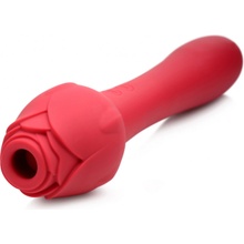 Bloomgasm Sweet Heart Rose 5X Suction Rose & 10X Vibrator Red
