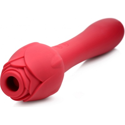 Bloomgasm Sweet Heart Rose 5X Suction Rose & 10X Vibrator Red