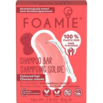 Foamie Shampoo Bar The Berry Best Tuhý šampon 80 g