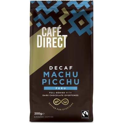 CAFÉDIRECT mletá bez kofeínu Machu Picchu SCA 200 g