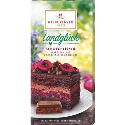 Niederegger Hořká s třešňovo-kakaovým marcipánem 110 g