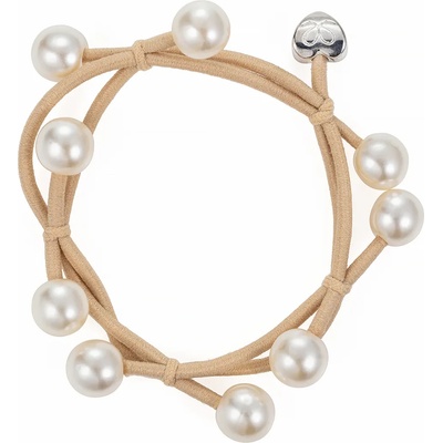 By Eloise London Pearl Cluster Ластик за коса за жени цвят Sand