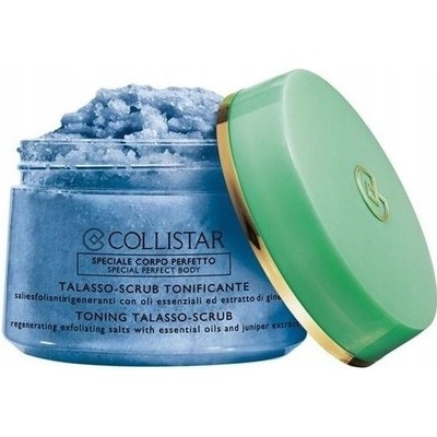 Collistar Talasso Scrub Tonificante soli exfoliační - revitalizační s esenciálními oleji 700g