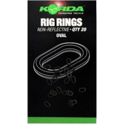 KORDA - Krúžky Rig rings oval 20 ks