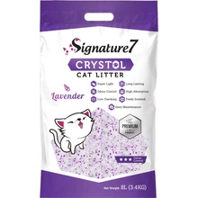 Signature7 podstielka pre mačky Levander 8 l