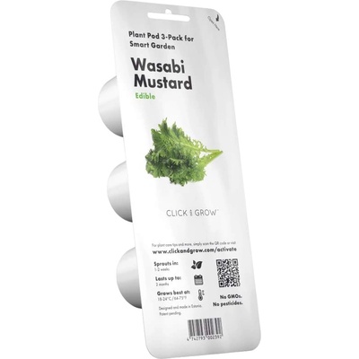 Click & Grow Семена Click and Grow - Горчица Уасаби, 3 пълнителя (SGR83X3)