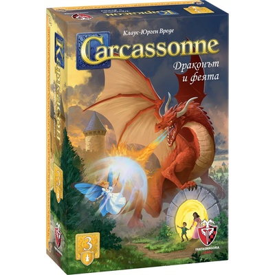 Fantasmagoria Разширение за Каркасон - Драконът и Феята (77341-bg)