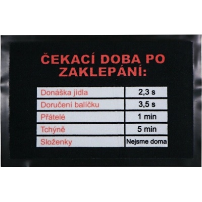 GDmats Čakacia doba Rohožka čierna 40x60 cm