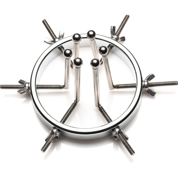 Image 1 of Master Series Oculus Stainless Steel Anal Explorer Silver