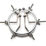 Master Series Oculus Stainless Steel Anal Explorer Silver