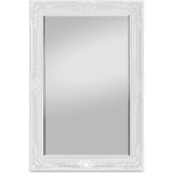 Image 1 of Casa Chic Manchester Стенно огледало с масивна дървена рамка Правоъгълно 90 x 60 см (ROCOCO-90X60-WHT) (ROCOCO-90X60-WHT)