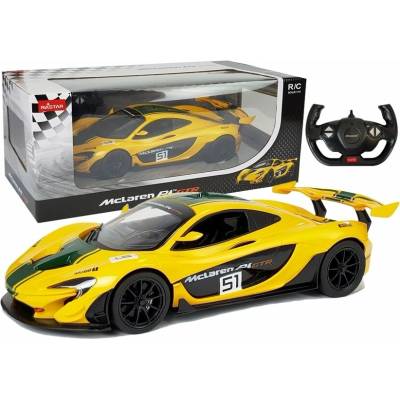 Rastar RC auto McLaren P1 GTR RTR 1:14 žltá