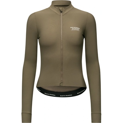 Pas Normal Studios Women's Mechanism Long Sleeve Jersey Mud Dámsky