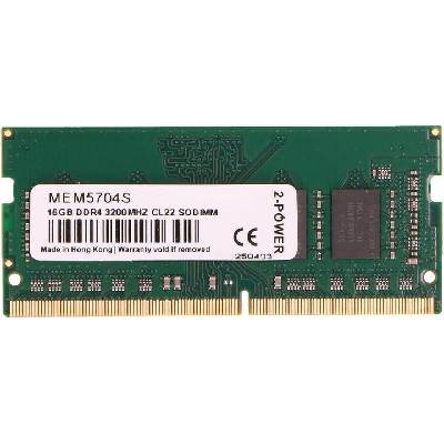 2-Power DDR4 16GB 3200MHz CL22 MEM5704S