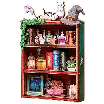 Магнитен 3D пъзел Cartartem - Вълшебна библиотека (CT100)