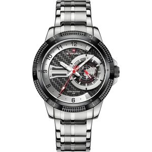 Naviforce Часовник naviforce ro-29575 - Сребристо / Черно kp29575 Часовници