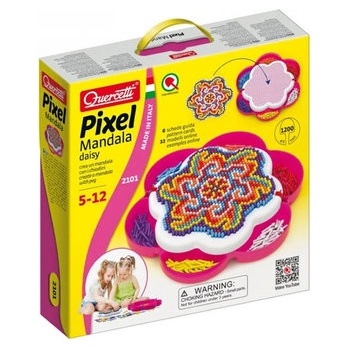 Quercetti Pixel Mandala daisy 1200 ks 2101