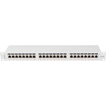 Lanberg PPSA-1024-S Пач панел 24 порта 1U Cat6a F/UTP (PPSA-1024-S)