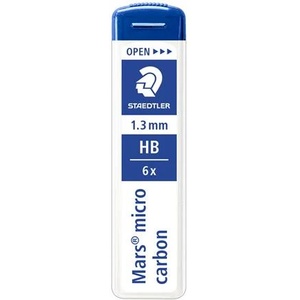 STAEDTLER Графитно олово, HB, 1, 3 mm, STAEDTLER "Mars Micro Carbon 250" 250 13-HB (250 13-HB)