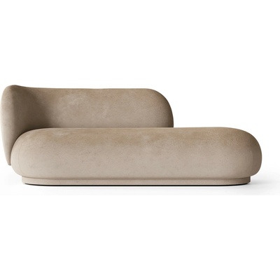 Ferm Living Rico Divan Left Faded Velvet piesková