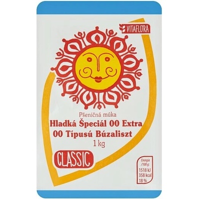 Vitaflóra Classic pšeničná múka hladká špeciál 00 extra 1 kg