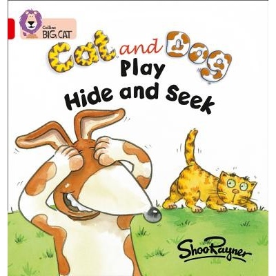 Cat and Dog Play Hide and Seek