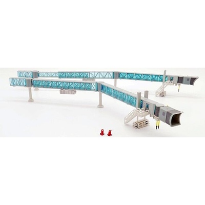 JC Wings Airport Passenger Bridge B737 Blue 1:200