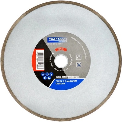 Diamantový kotouč pro řezání betonu Kraft&Dele KD922, 230 mm, 1 ks