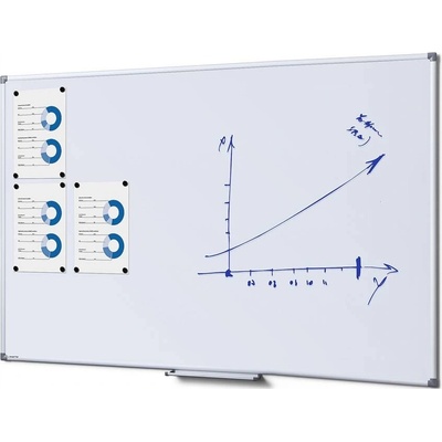 Showdown Displays Magnetická tabule - Whiteboard SCRITTO 100 x 150 cm