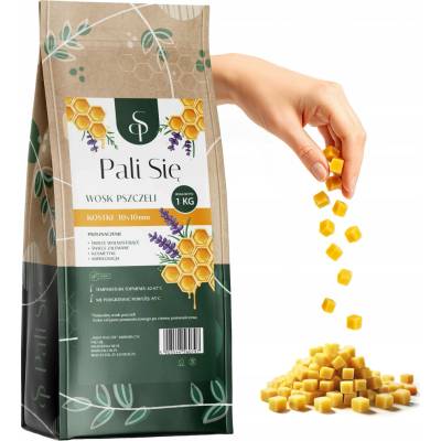 Vosk Pali Się zlatý 1 kg kostka