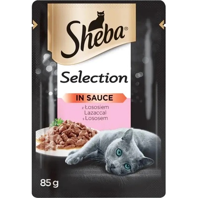 Sheba Selection s lososom v šťave 85 g