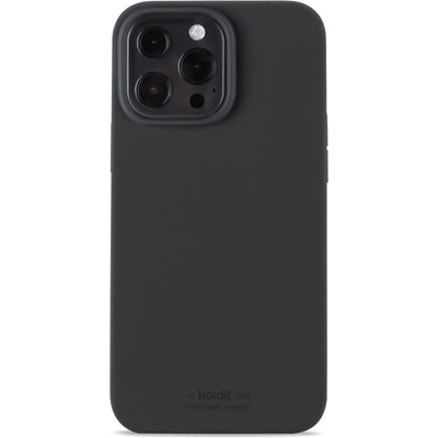Holdit Калъф Holdit - Silicone, iPhone 13 Pro, черен (7330985151705)