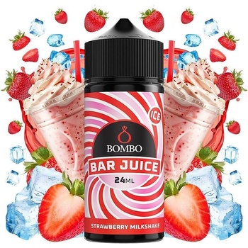 Bombo Bar Juice Strawberry Milkshake Ice 24ml/120ml