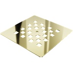 Mexen Stone+ маскировка за душ кабина, златиста - 44910050 (44910050)