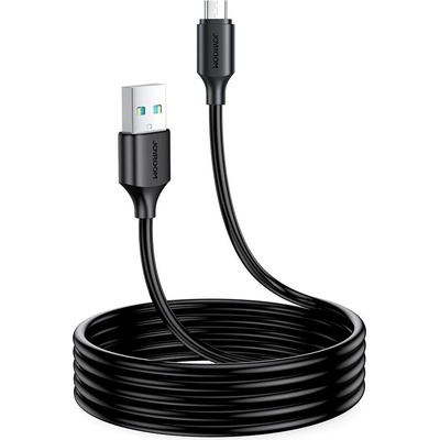 Кабел за зареждане / пренос на данни Joyroom, USB-A към Micro USB, 480Mb / s, 2.4A, 2m, черен, (S-UM018A9) (S-UM018A9 2m black)