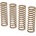 Arrma пружина амортисьор E, 0.55N/mm, бронзова (4): GROM
